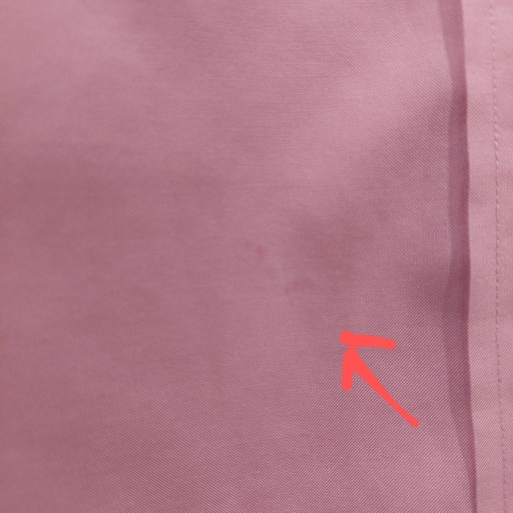 Harolds Women’s Sz M Pink V-Neck Button Front Collared City Shirt Classic Style - Picture 11 of 11